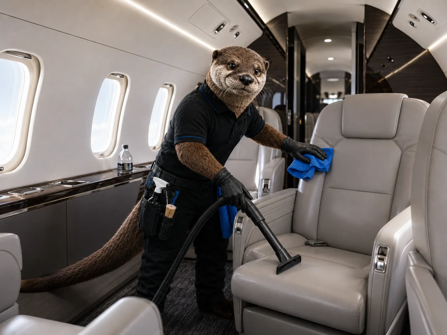Flugzeug Aufbereitung – Motiv 4