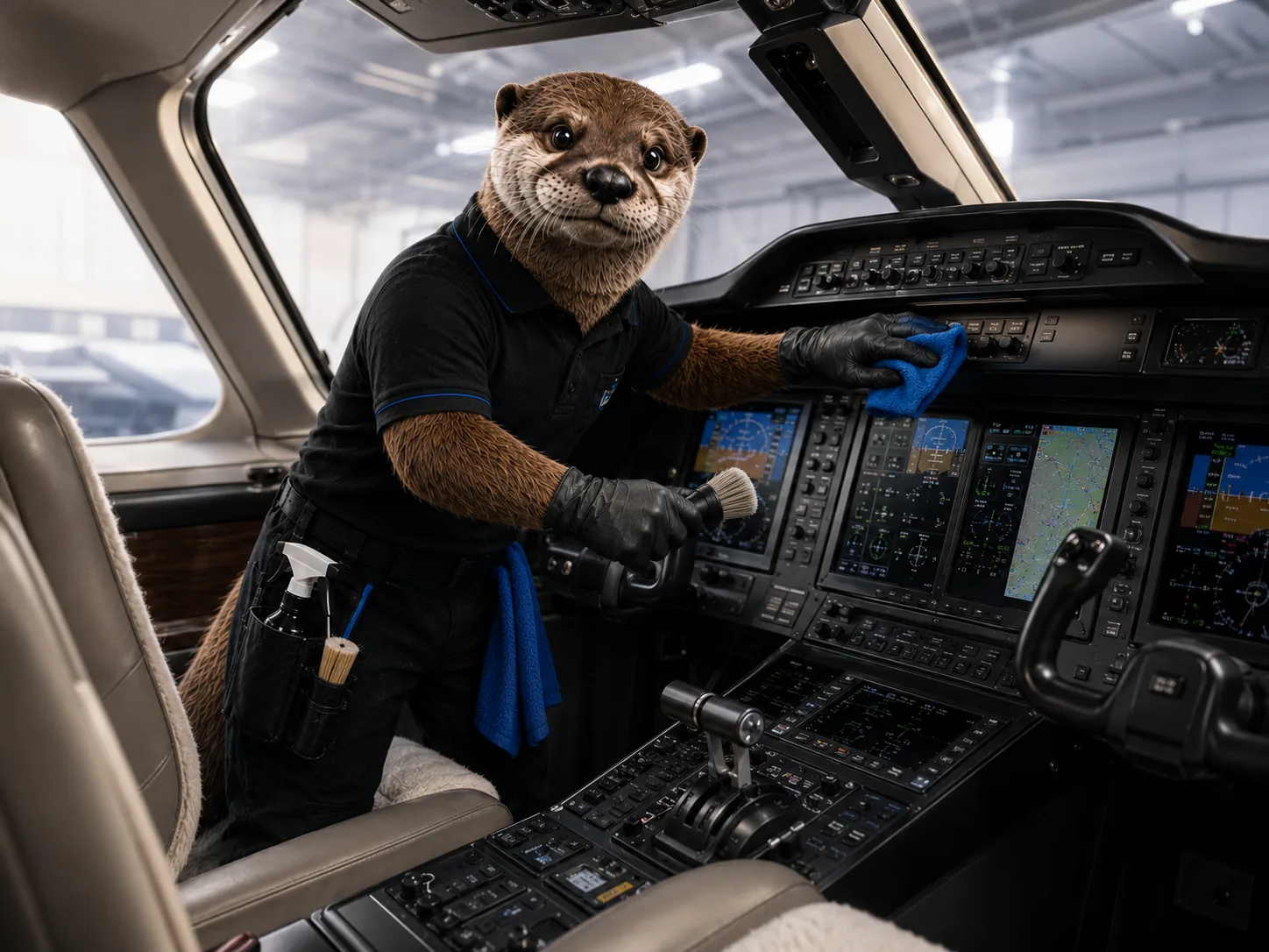 Flugzeug Aufbereitung – Motiv 3