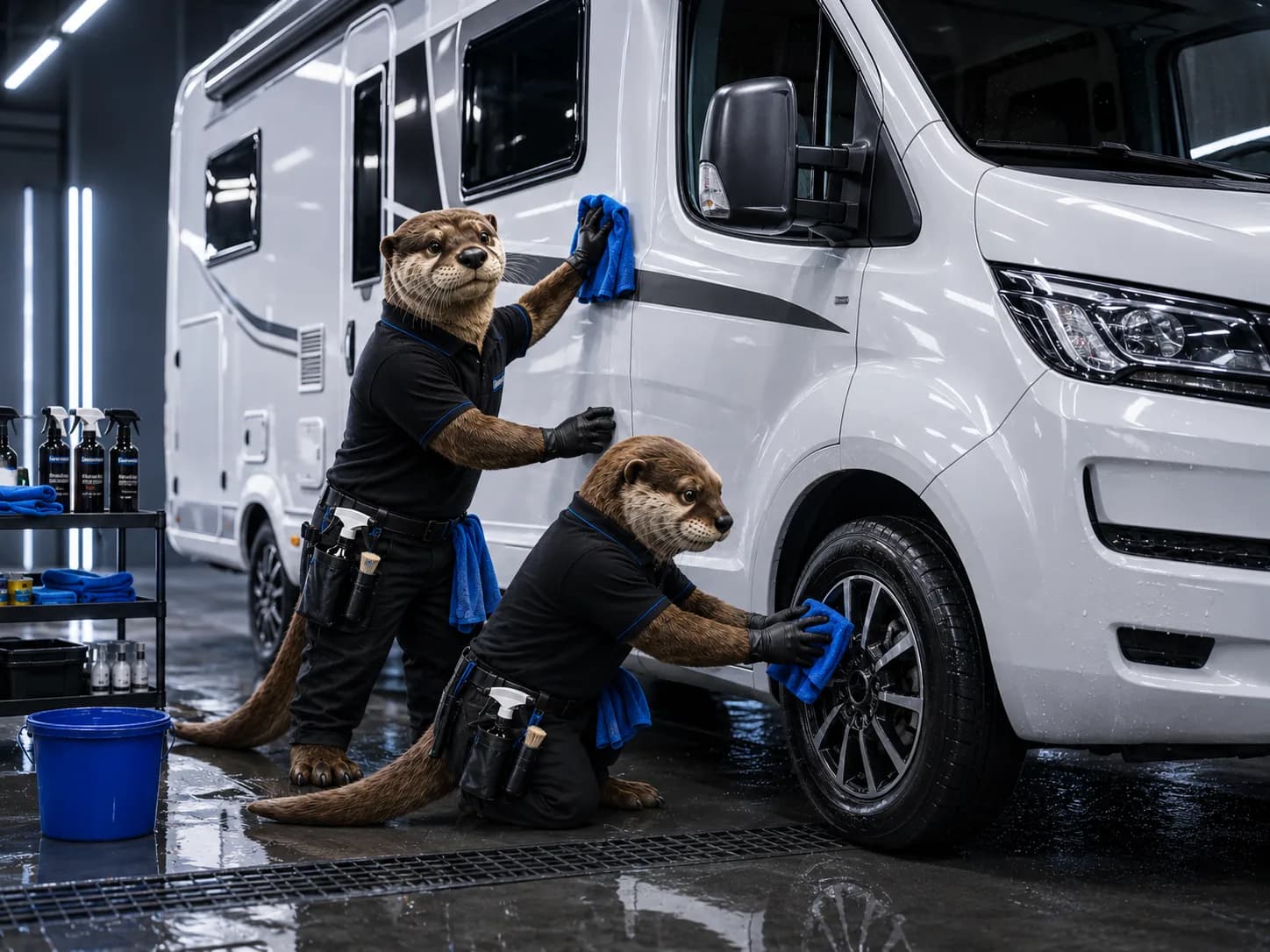 Wohnmobil-Aufbereitung bei Glanzlotsen